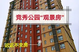 保定可称竞秀公园独栋“观景房”，封顶五证齐全，却迟迟不交房？视频封面