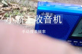 小霸王收音机手动搜索频率