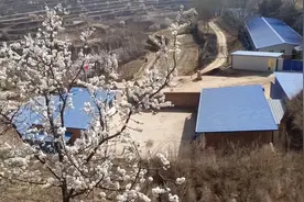 娜娜今天回娘家，春天家乡景色特别好，映照着山沟里的房子太美了视频封面