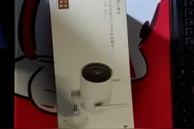 米家小白监控摄像头开箱