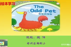 停课不停学之小学英语 英语绘本学习《THE ODD PET》运师附小魏伟视频封面