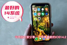 苹果最新的iOS14.2系统，也是14里面最好用的，强烈建议使用视频封面