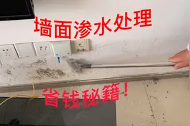 墙面渗水发黑发霉！怎么处理省钱又快？