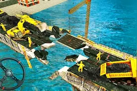 模拟驾驶工程车修路建桥小游戏视频封面