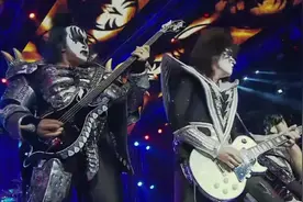 【KISS乐队】飘逸的长发，夸张的装扮演绎重金属