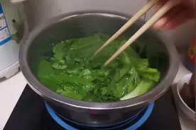 煮清汤青菜
