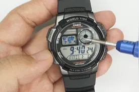 卡西欧电子手表AE-1000W、AE-1200W设置调表方法