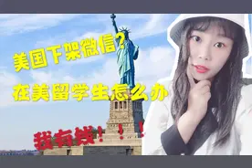 粉丝问美国不能用微信了，留学生华人怎么办？我不怕我有钱视频封面