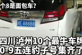 四川泸州最牛车牌合集，川E五连豹子号车牌，全网最全豪牌，0到9视频封面