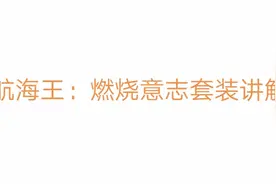航海王套装讲解视频封面