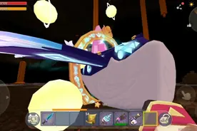 迷你世界：快来看新坐骑大鲸的第二形态，浮游山海！我今天搞到啦