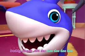 英语早教神曲，鲨鱼宝宝跳舞 Baby Shark Dance视频封面