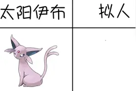 太阳伊布VS拟人，有点可爱，像个小孩子，看起来萌萌哒视频封面