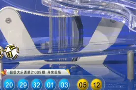 超级大乐透21009期开奖视频封面