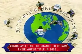 02年男篮世锦赛决赛：前南战胜阿根廷夺冠，梦五队本届排名第六