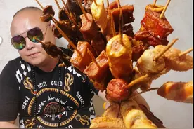 厨师长分享“炸串撒料蘸料”配方，味道很赞，一口气全部吃掉了视频封面
