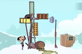 憨豆真是太聪明了，居然利用风来发电，厉害