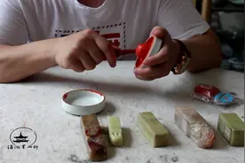 书画印泥用久了，沉沙渗油怎么办？篆刻达人经验分享，一看就会视频封面