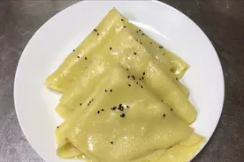 自制莆田美食 特产小吃 甜麦煎 就是筷子搅一搅出锅抢着吃视频封面
