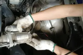 大众朗逸更换启动马达全过程视频封面