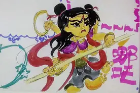 哪吒手抄报视频封面