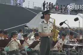 日本海军自卫队公开演奏《名侦探柯南 主题曲》
