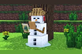 我的世界：春天来了，雪人妈妈要离开了