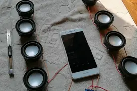 八个哈曼卡顿并联做一款蓝牙音箱，不知道成品效果会怎样？