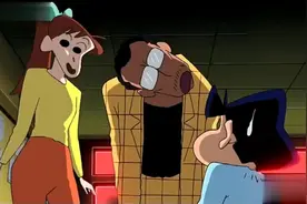 蜡笔小新剧场版：非常诡异的片段！还好小新出现救下了风间！视频封面