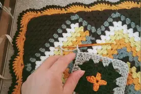 黄金满地波浪形垫子1