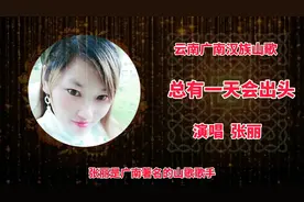 云南广南汉族山歌《总有一天会出头》（演唱 张丽）视频封面
