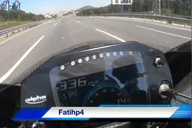 吊炸天！BMW宝马2020款s1000rr不限速公路极速拉到336km/h视频封面