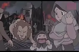 大雄哆啦回到战争时代，对指挥官说：战争快结束了，日本战败了！视频封面