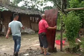 祖屋檐下雨后滴水或将成为回忆，数天前四伯要求拍下视频做留念视频封面