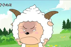 喜羊羊：懒羊羊发飙了，灰太狼却很高兴，羊都不抓了，还能捡现成