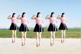 老少皆宜广场舞《感觉自己萌萌哒》简单好看 送给初学的你