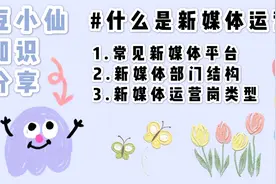 知识分享：什么是新媒体运营之常见平台、部门结构、岗位类型讲解视频封面