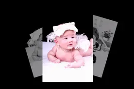 出生一百天的宝宝，眼睛传神如电，能融化人的心灵