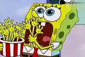 海绵宝宝：海绵宝宝会不会被章鱼哥的恐怖故事，给吓到了吧？