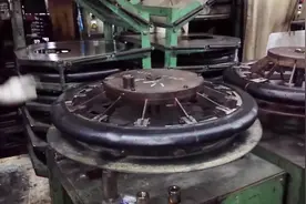 工厂实拍自行车橡胶轮胎是如何生产的，长见识了