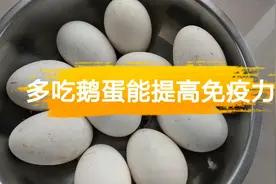 女人吃鹅蛋能提高免疫力，补中益气，连续吃五天，吃起来。视频封面