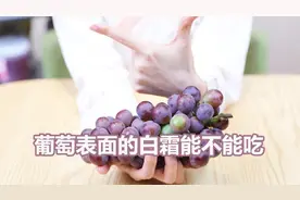葡萄表面有白色斑点或霜还能吃吗？先别扔，小食妹为您正确解答视频封面