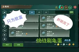 创造与魔法：挑战两小时刷龟蛋