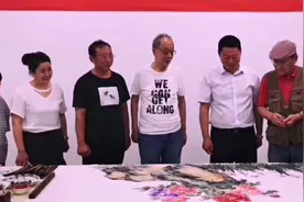 四位海派书画家来盐城，以这样的方式，赞美大盐城，真的是