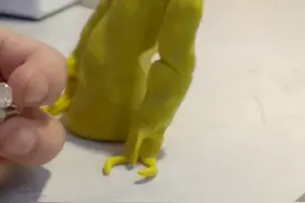 自制橡皮泥怪兽