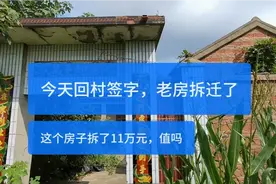 泗阳农村老宅子签完字就拆了，11.3万，大家说值吗，从此无老家视频封面