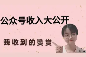 做公众号这几个月我的收入是多少呢？读者打赏大公开视频封面
