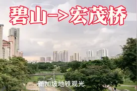 【新加坡地铁观光】碧山站->宏茂桥站，途经最美碧山宏茂桥公园！视频封面