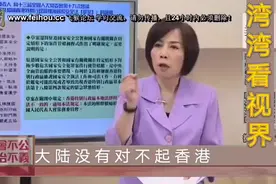 黄智贤:香港不用向大陆上缴税收，大陆对香港很好了视频封面