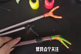 夜钓小技巧：还在为鱼竿架不到炮台上而烦恼吗？简单一招搞定！视频封面